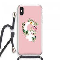 Venus: iPhone XS Max Transparant Hoesje met koord