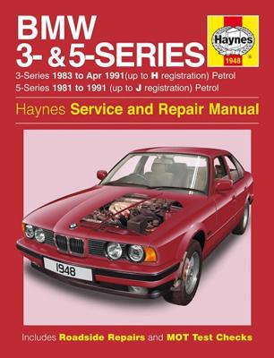 Haynes Werkplaatshandboek BMW 3- & 5-Series benzine (1981-1991) 1948