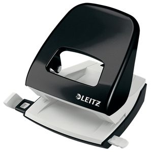 Leitz 50081095 papierperforator 30 vel Zwart, Wit