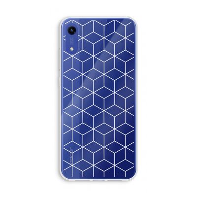 Zwart-witte kubussen: Honor Play 8A Transparant Hoesje