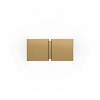 Wever & Ducre - CG Square 2P Klein Wandlamp
