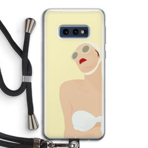 Summer: Samsung Galaxy S10e Transparant Hoesje met koord