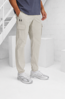 Under Armour Vibe Woven Cargo Trainingsbroek Heren Beige - Maat M - Kleur: Beige | Soccerfanshop
