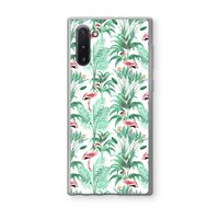 Flamingo bladeren: Samsung Galaxy Note 10 Transparant Hoesje Flamingo bladeren: Samsung Galaxy Note 10 Transparant Hoesje