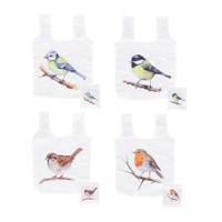 Esschert Design opvouwbare tas vogel