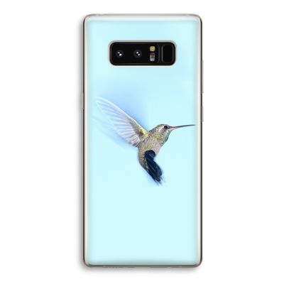 Kolibri: Samsung Galaxy Note 8 Transparant Hoesje