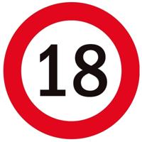 18 jaar onderzetters/bierviltjes - 25x stuks - Sweet 18 - verjaardag - feestartikelen