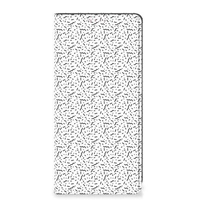 OPPO A54 5G | A74 5G | A93 5G | Hoesje met Magneet | Stripes Dots