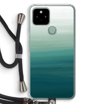 Ocean: Pixel 5 Transparant Hoesje met koord
