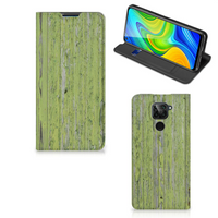 Xiaomi Redmi Note 9 Book Wallet Case Green Wood