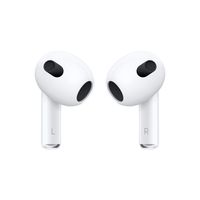 Apple AirPods (3rd generation) AirPods Headset Draadloos In-ear Oproepen/muziek Bluetooth Wit - thumbnail