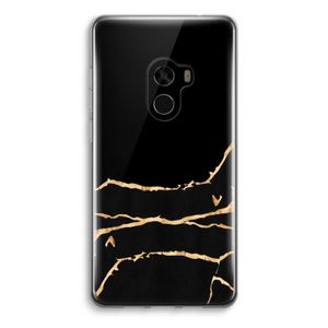 Gouden marmer: Xiaomi Mi Mix 2 Transparant Hoesje