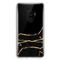 Gouden marmer: Xiaomi Mi Mix 2 Transparant Hoesje