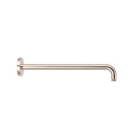 Douchearm Tres Exclusive | 40 cm | Wandmontage | Messing | Rond | 24k Rose goud