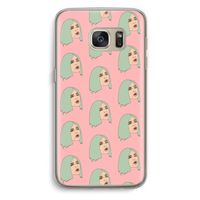 King Kylie: Samsung Galaxy S7 Transparant Hoesje