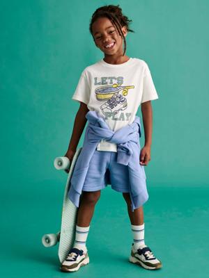 3-delige sportset jongens blauw