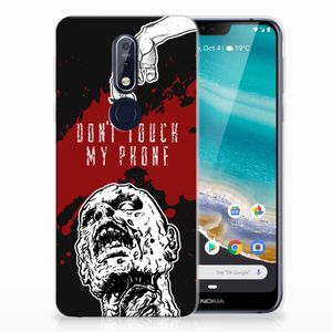 Nokia 7.1 Silicone-hoesje Zombie Blood