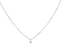 TFT Collier Witgoud Diamant 0.03ct (H SI) 1,25 mm x 41-43-45 cm