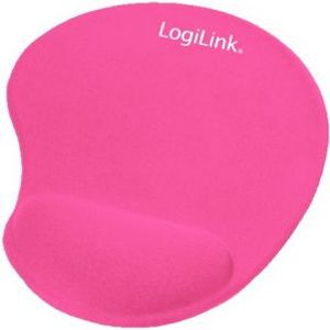 LogiLink ID0027P muismat polssteun roze