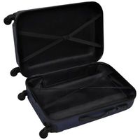 VidaXL 91144 bagage Bagagetasset Harde schaal Blauw ABS - thumbnail