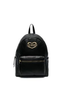 Love Moschino sac à dos à plaque logo - Noir