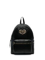 Love Moschino sac à dos à plaque logo - Noir