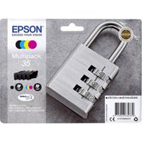 Epson Inktcartridge T3586, 35 Origineel Combipack Zwart, Cyaan, Magenta, Geel C13T35864010 - thumbnail