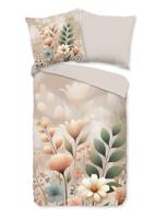 Good Morning Dekbedovertrek "" - Zand - (200x200 cm) - Katoen