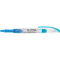 Q-CONNECT Liquid markeerstift, blauw