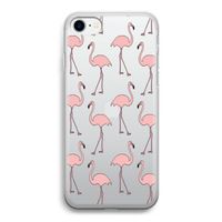 Anything Flamingoes: iPhone SE 2020 Transparant Hoesje