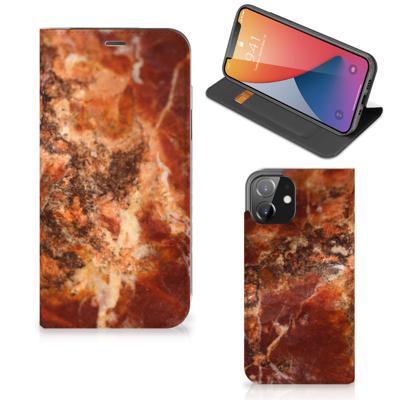 iPhone 12 | iPhone 12 Pro | Standcase | Marmer Bruin
