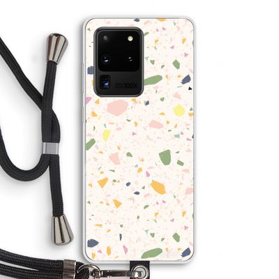 Terrazzo N°21: Samsung Galaxy S20 Ultra Transparant Hoesje met koord