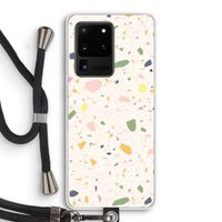 Terrazzo N°21: Samsung Galaxy S20 Ultra Transparant Hoesje met koord Terrazzo N°21: Samsung Galaxy S20 Ultra Transparant Hoesje met koord