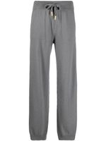 Lorena Antoniazzi pantalon droit à lien de resserrage - Gris