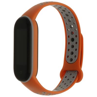 Xiaomi Mi 5/6 Dubbel Sport Band - Oranje Grijs Xiaomi Mi 5/6 Dubbel Sport Band - Oranje Grijs