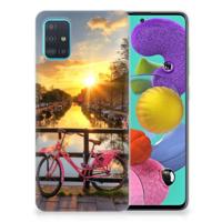 Samsung Galaxy A51 | Silliconen Back Cover | Amsterdamse Grachten
