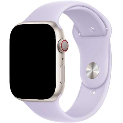 Apple Watch Sport Band - Elegant Paars - 44, 45, 46 & 49mm - SM Apple Watch Sport Band - Elegant Paars - 44, 45, 46 & 49mm - SM