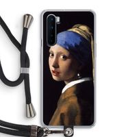The Pearl Earring: OnePlus Nord Transparant Hoesje met koord