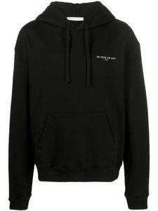 Ih Nom Uh Nit hoodie en coton à imprimé graphique - Noir