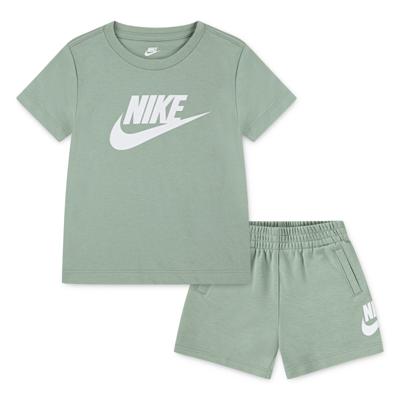Nike Club Zomerset Kleuters Lichtgroen Wit