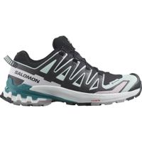 Salomon XA PRO 3D V9 GORE-TEX Lage Wandelschoen Dames Black/Bleached Aqua/Harbor Blue 7,5 (41,5)