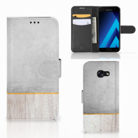 Samsung Galaxy A5 2017 | Book Style Case | Wood Concrete Samsung Galaxy A5 2017 | Book Style Case | Wood Concrete