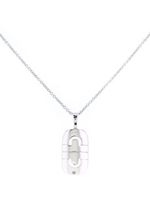 Bvlgari Pre-Owned collier Parentesi en or blanc - Argent - thumbnail