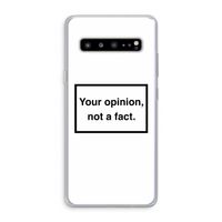 Your opinion: Samsung Galaxy S10 5G Transparant Hoesje