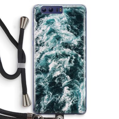 Zee golf: Honor 9 Transparant Hoesje met koord
