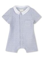 Givenchy Kids pyjama en coton à logo brodé - Bleu