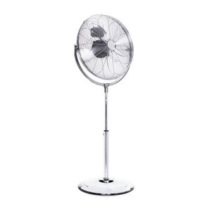 Tristar VE-5975 Metalen Statiefventilator Zilver/Ø 45 cm/90-130 cm/100W