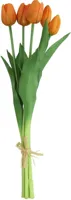 Countryfield kunstboeket tulp 41cm oranje