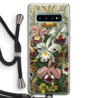 Haeckel Orchidae: Samsung Galaxy S10 Plus Transparant Hoesje met koord