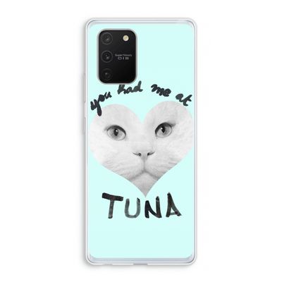 You had me at tuna: Samsung Galaxy S10 Lite Transparant Hoesje